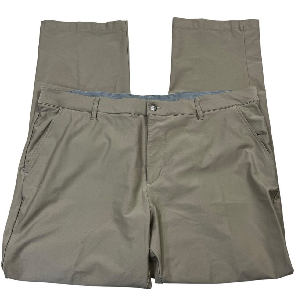 Adidas Ultimate 365 Golf pants Men's size 40 x 32(31.5) Tan